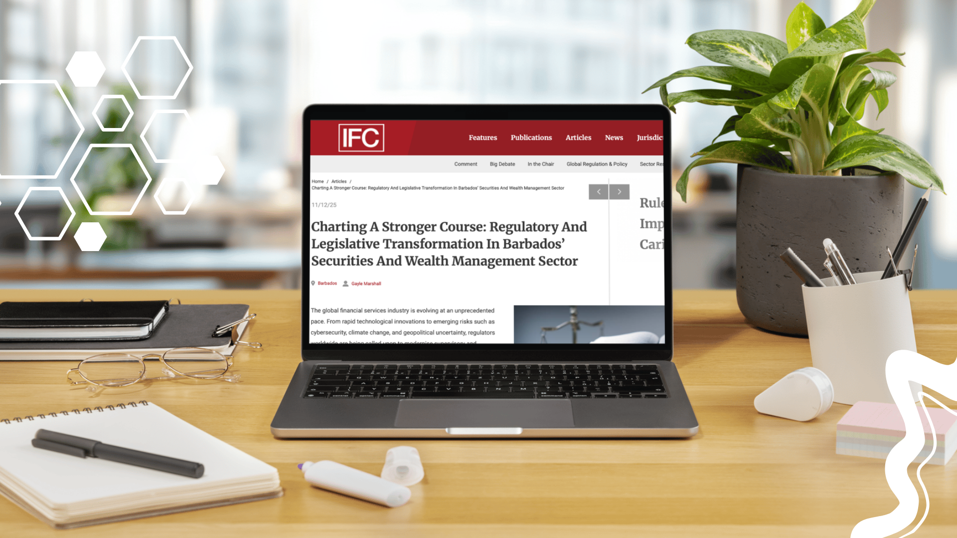 FSC Featured in IFC Review: Regulatory & Legislative Transformation in Barbados