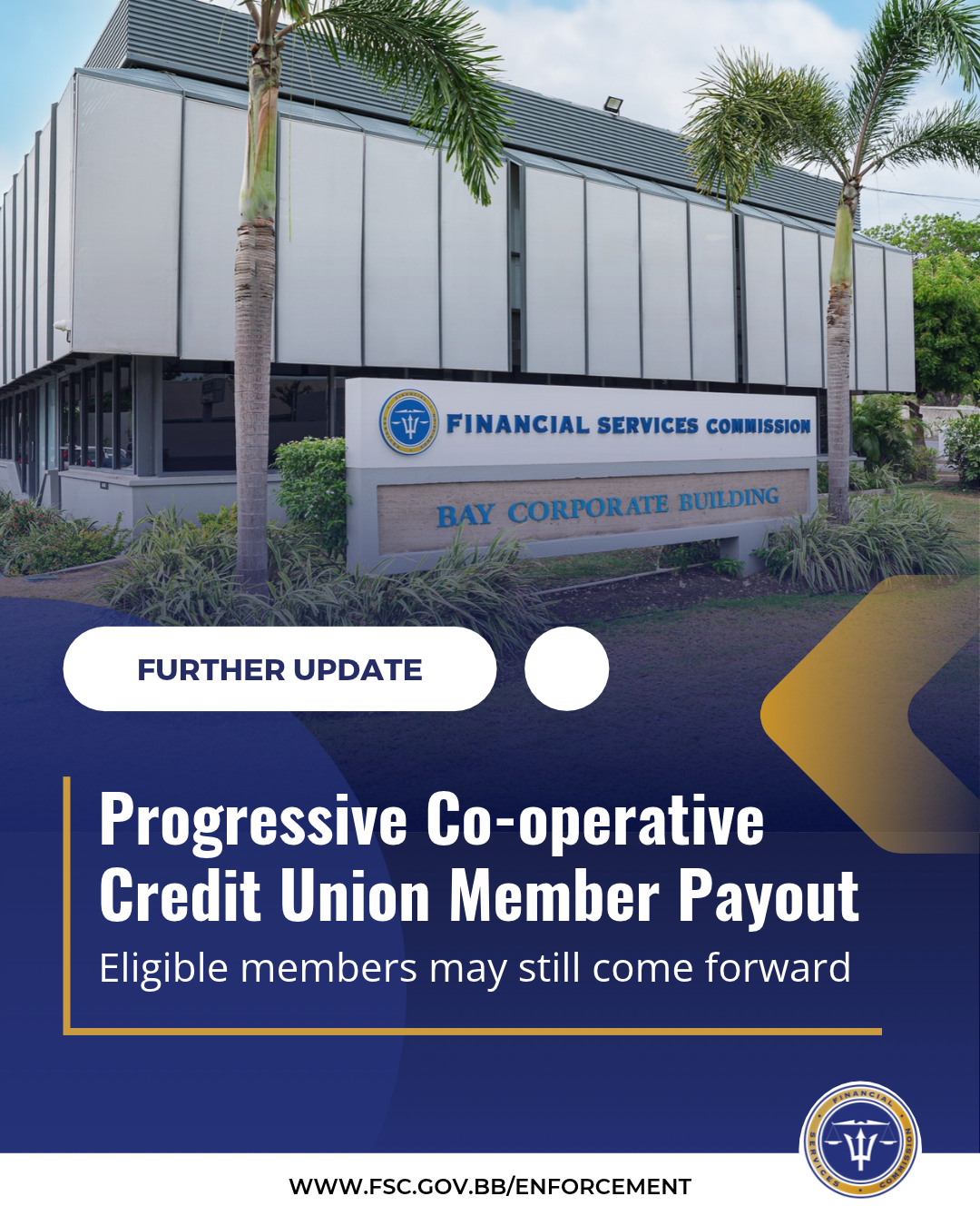 Further Update on Progressive Co-operative Credit Union Limited Member Payout Process